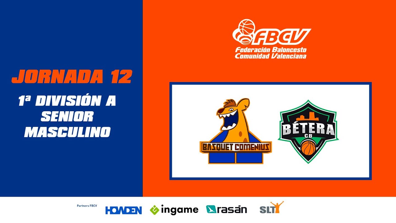 1ª División Masculina - J11 BASQUET COMENIUS -- MAX COLCHÓN CB BÉTERA