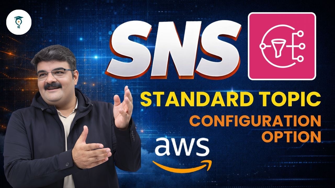 Day 450 | AWS SNS Standard Topic Configuration Option Explained | AWS SNS | AWS SNS Tutorial