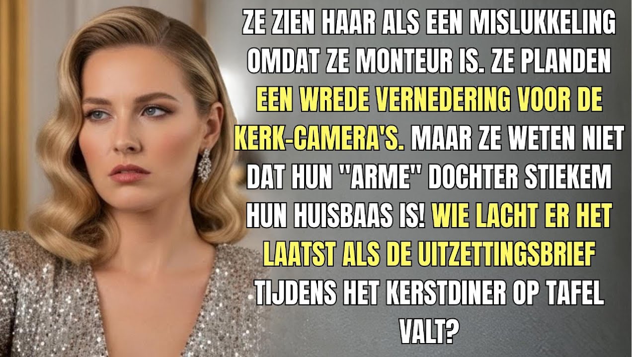Mijn Rijke Familie Vernederde Mij Op Kerstavond... Maar Ze Wisten Niet Dat IK Hun HUISBAAS Was!