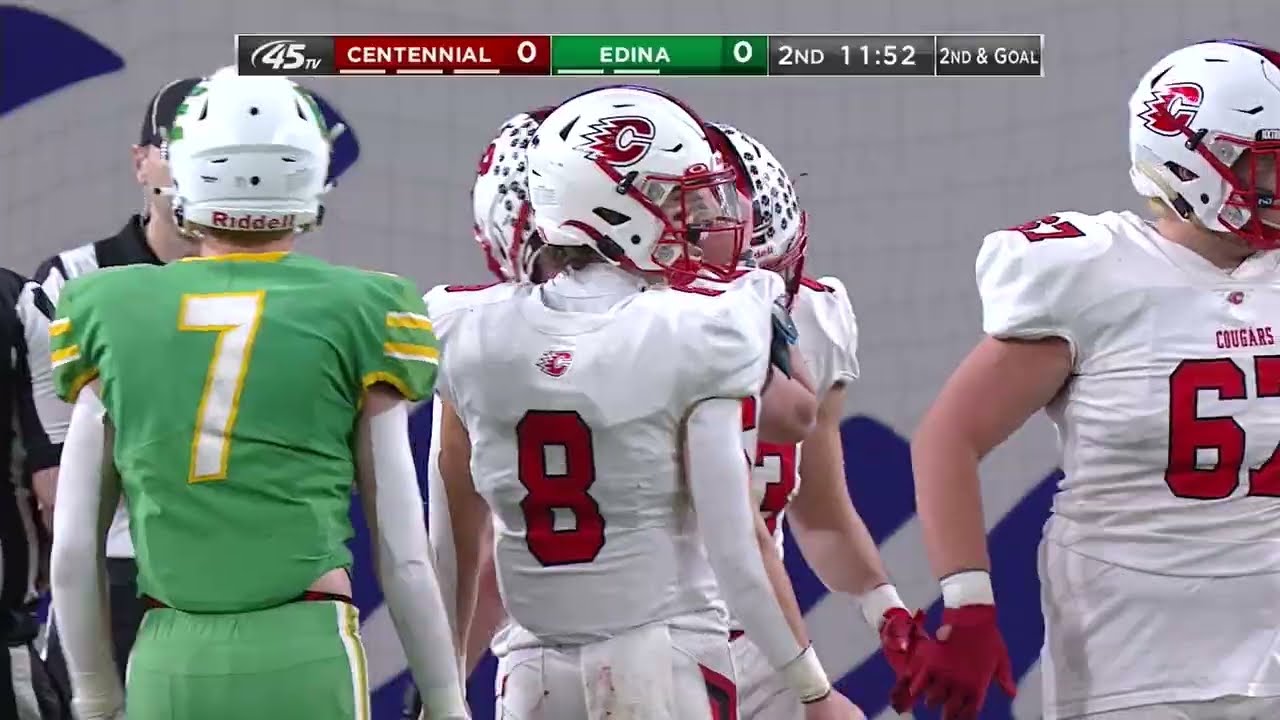 Prep Football: Centennial vs Edina, Prep Bowl (11/24/2023)