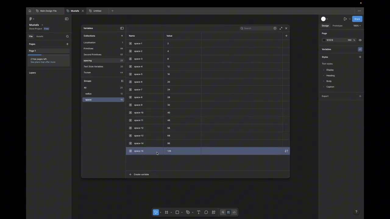Design System By Mustafa Manhal