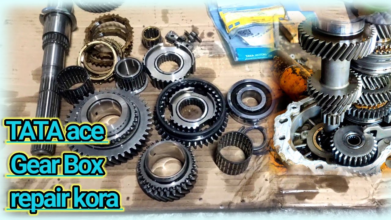 TATA ace  Gear Box  3x4 repair Kora,, ❤️❤️👍👌✌️