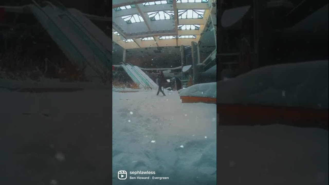 Seph Lawless Explores Abandoned Mall Full Of Snow (EXCLUSIVE)
