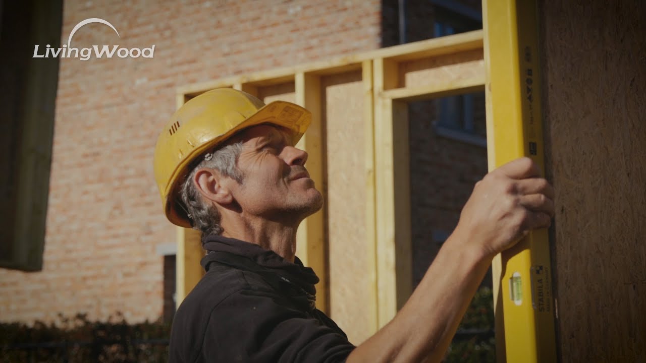 Opbouw van een Houtskeletbouw Woning van Livingwood