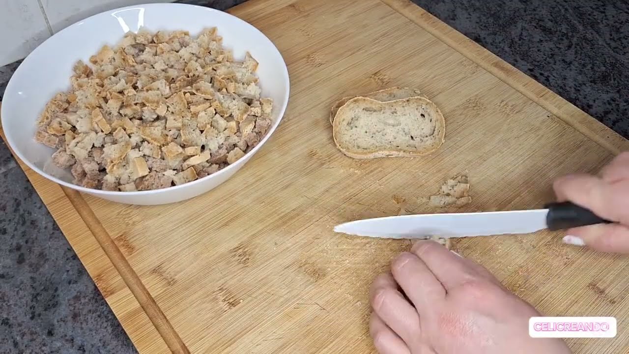 Migas rápidas sin gluten 🥖 Receta tradicional fácil y de aprovechamiento