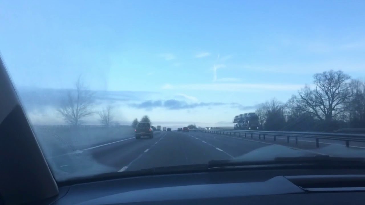 Driving in the UK: A40-M40-A46 Motorway | London - Coventry | English Countryside | UK Driving Tour