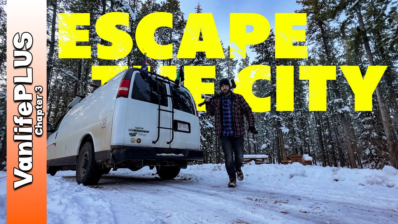 Winter Vanlife in Canada: HUGE Perk - Escape the City