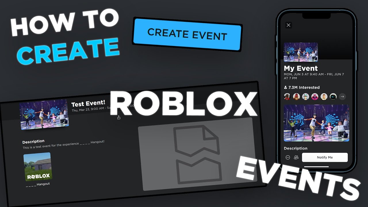 How To Create Roblox Events
