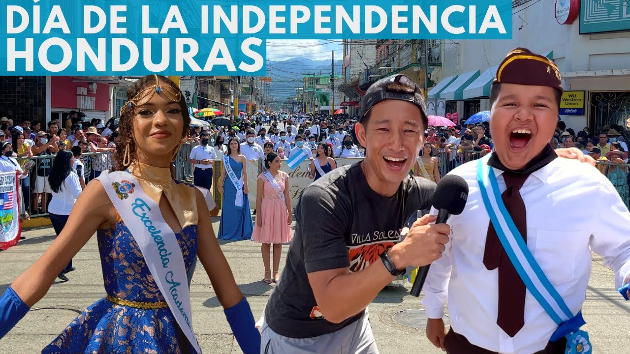 Así celebran el día de la independencia en Honduras | Desfiles patrias 🇭🇳