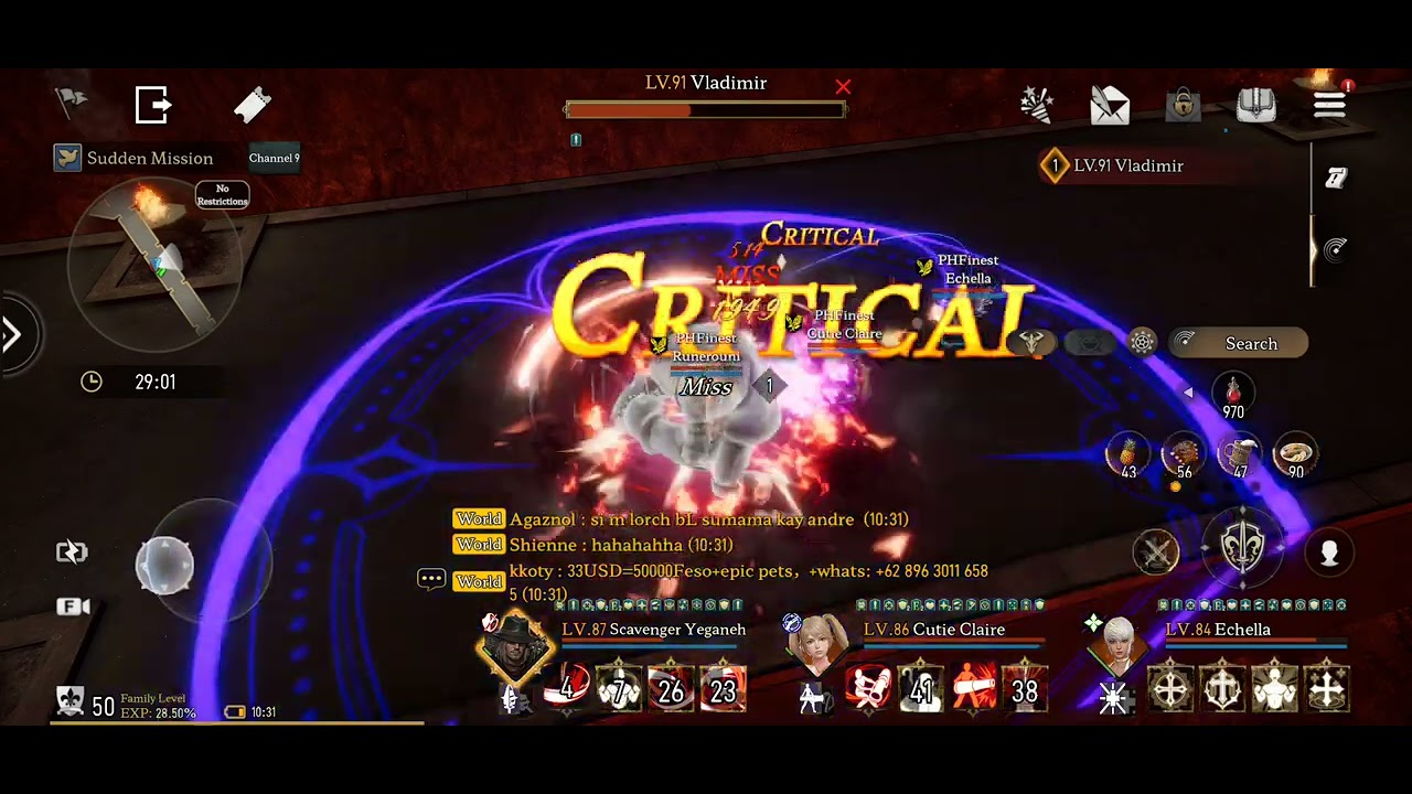 Granado Espada M - Main Quest Auch 24.2 Defeating Vladimir