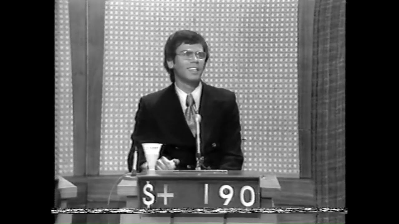 Art Fleming Jeopardy! | Reid, John, Alex | October 3rd, 1972