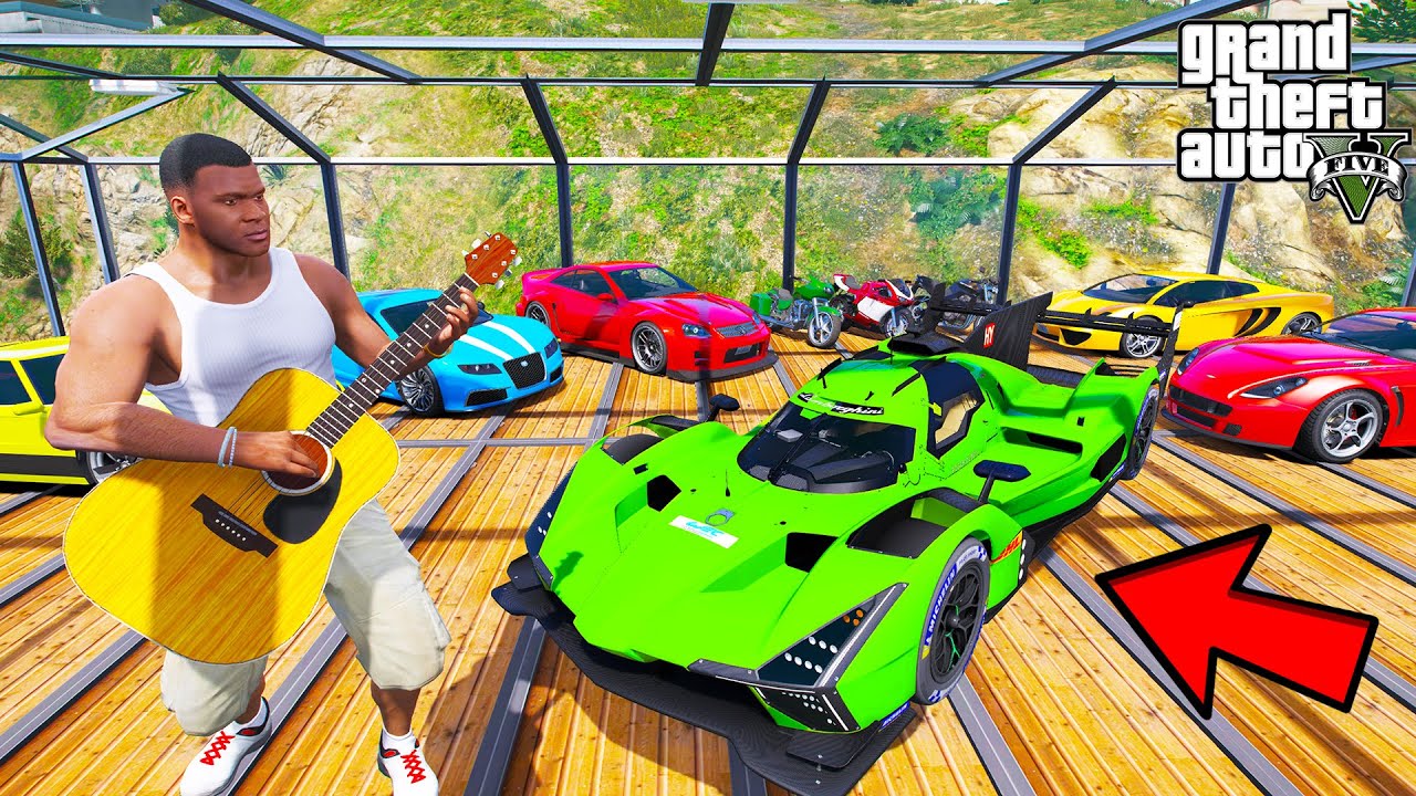 Franklin Bought New Cars For His Dealership In GTA 5 | SHINCHAN and CHOP
