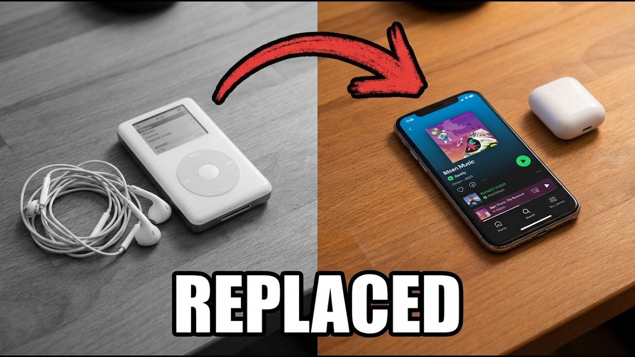How Smartphones Killed MP3 Players