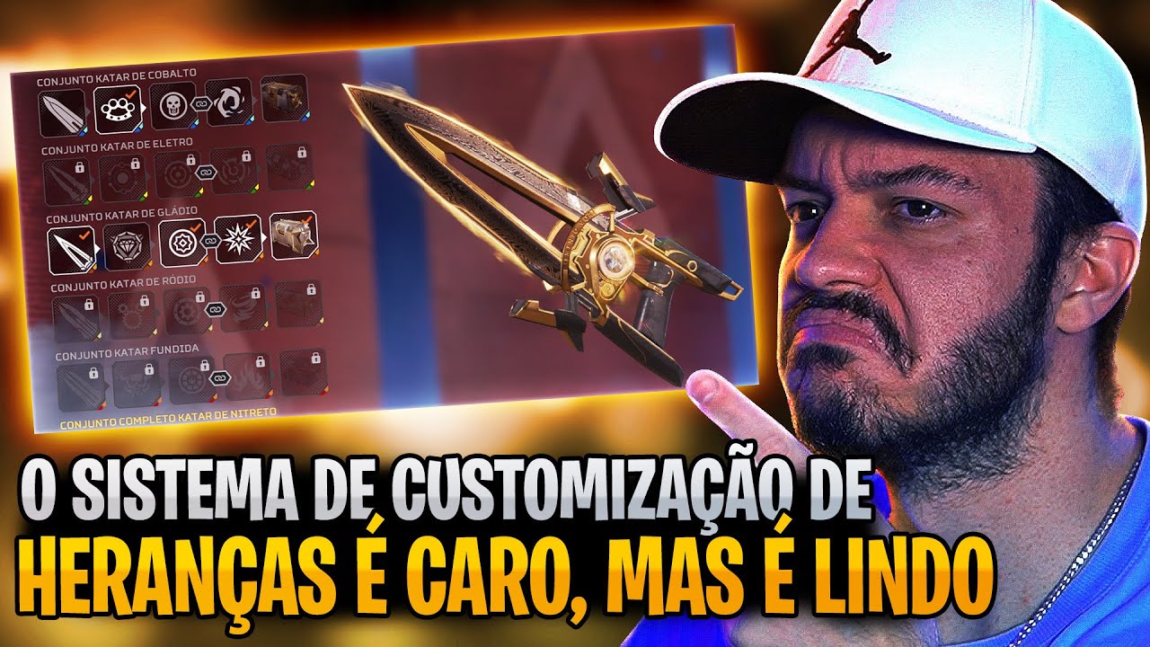 Herança Universal CUSTOMIZÁVEL com NOVA MOEDA que vem no PASSE DE BATALHA! | APEX LEGENDS