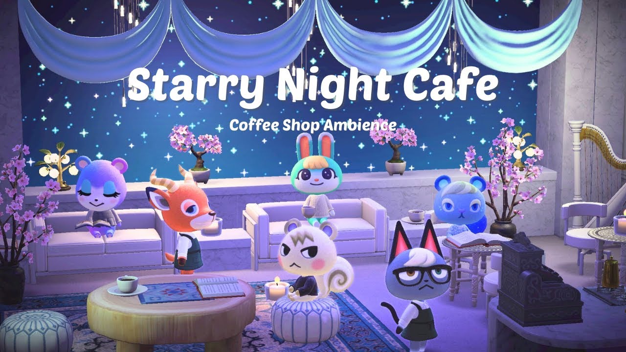Starry Night Cafe ☕ Cozy Lofi Jazz for Study & Work | Coffee Shop Ambience (3 Hours)