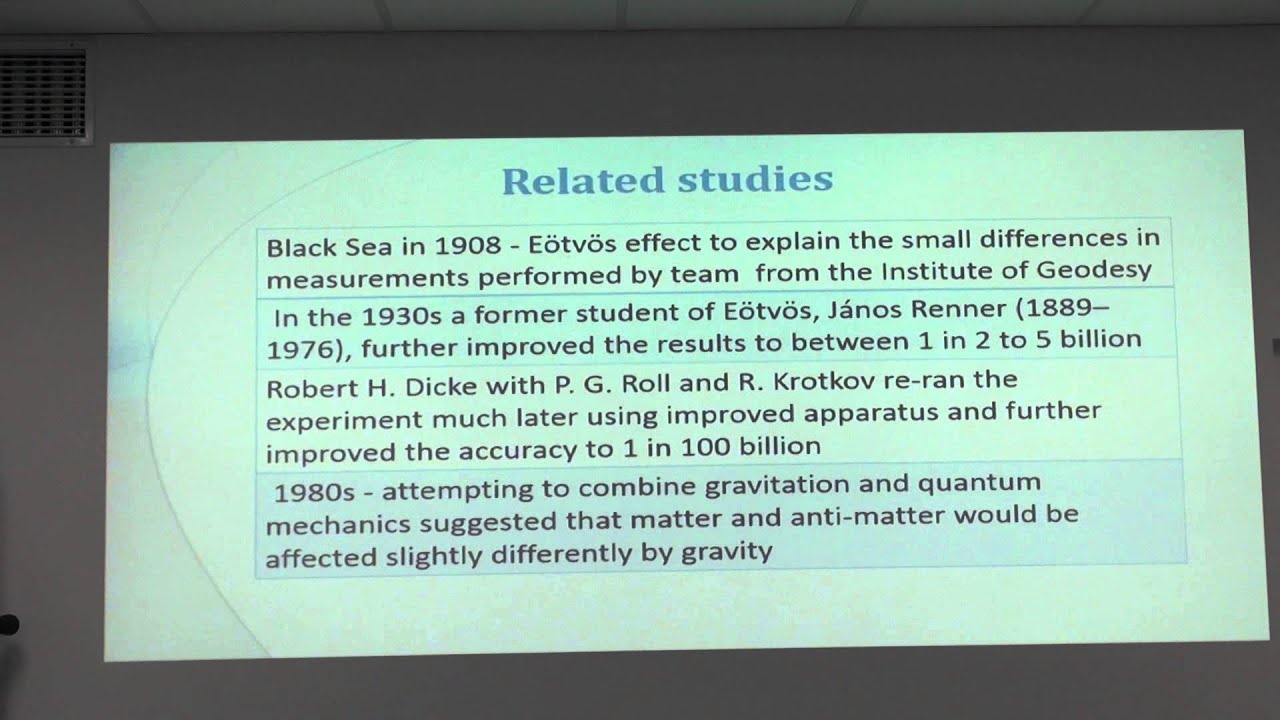 E&ouml;tv&ouml;s experiment