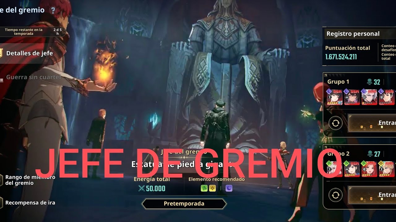 JEFE DE GREMIO PT1!!!!! SOLO LEVELING ARISE 