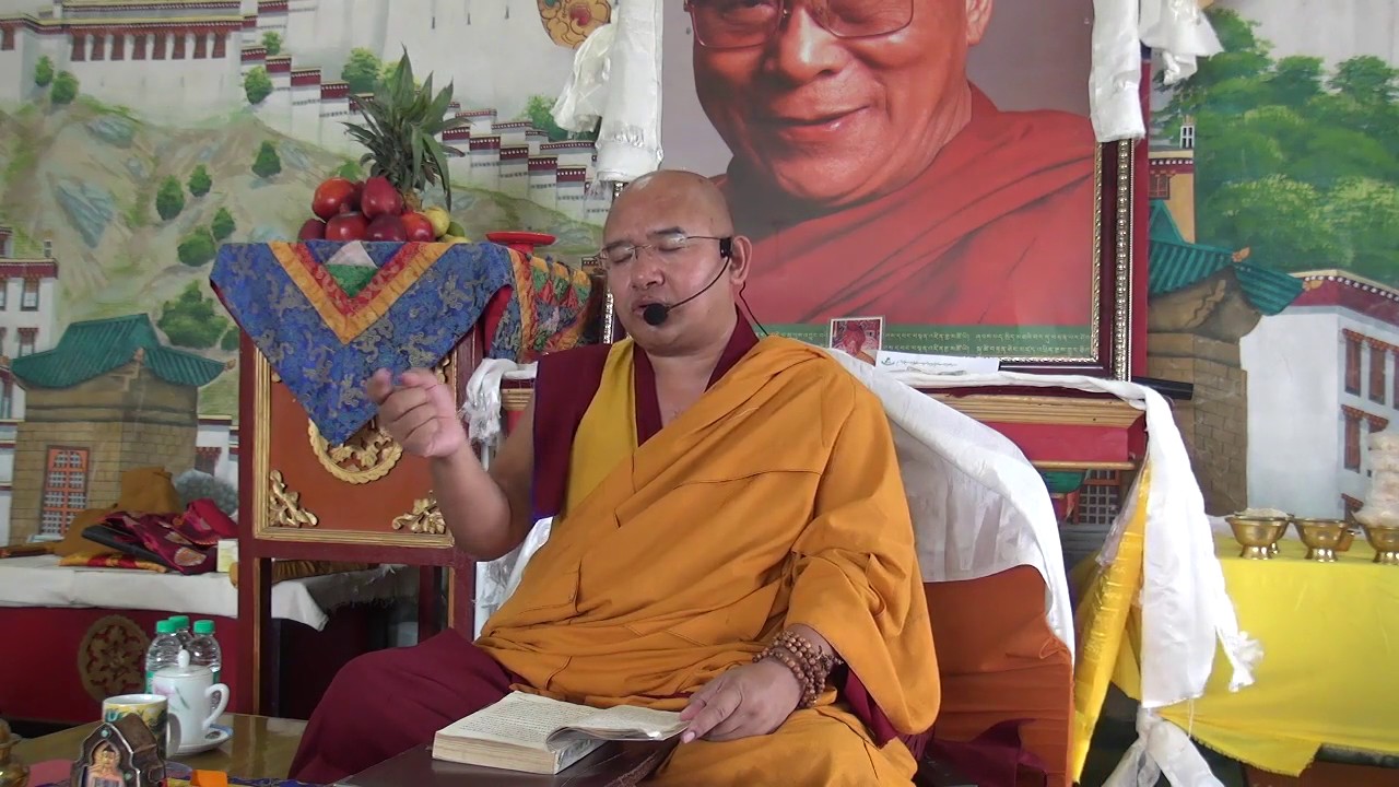 Day3 Teaching on The Words of My Perfect Teacher (ཀུན་བཟང་བླ་མའི་ཞལ་ལུང་)by Geshe Lobsang Dawa la