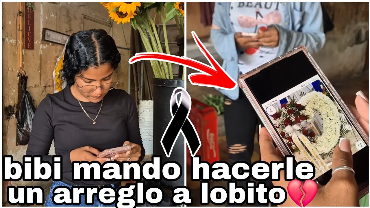 Roma mando hacer camisas en memoria de lobo/bibi se encarga de los arreglos para el funeral💔