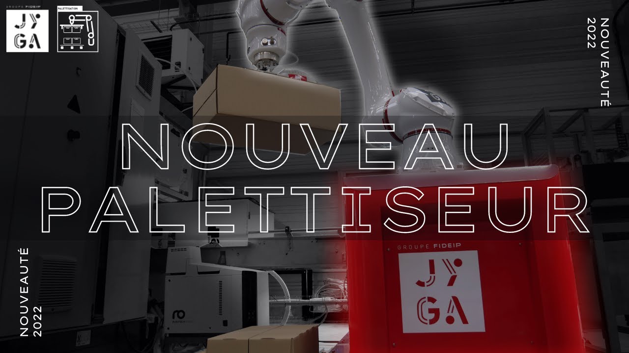 Palettiseur collaboratif - Cobot de palettisation Pal'it Air | JYGA