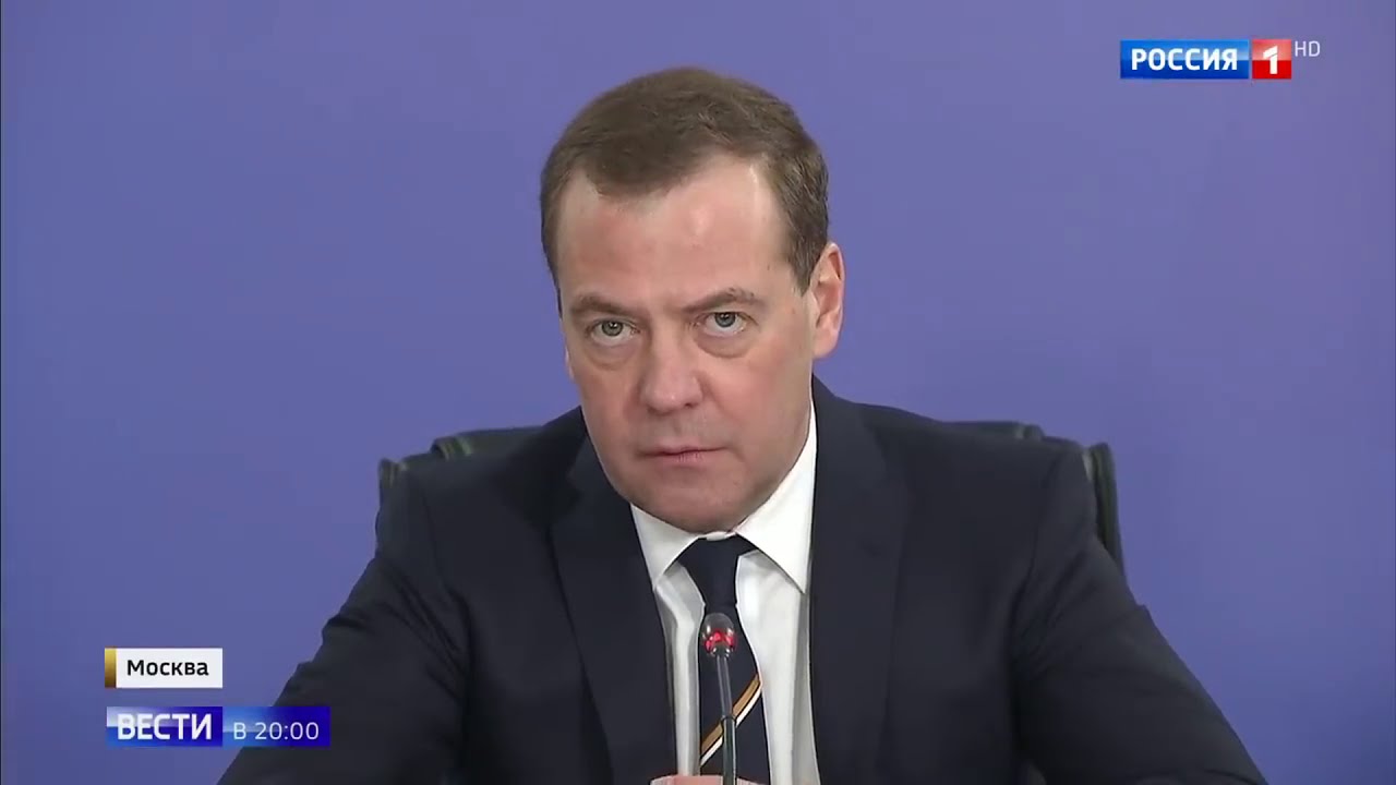 Россия 1: визит премьера-министра на ЩЛЗ
