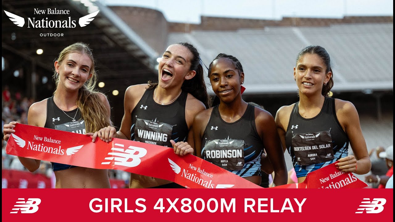Girls 4x800m Relay - New Balance Nationals Outdoor 2025