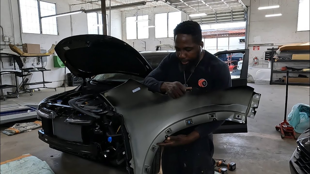 DIY# 2025 Kia seltos how to remove and replace the fender