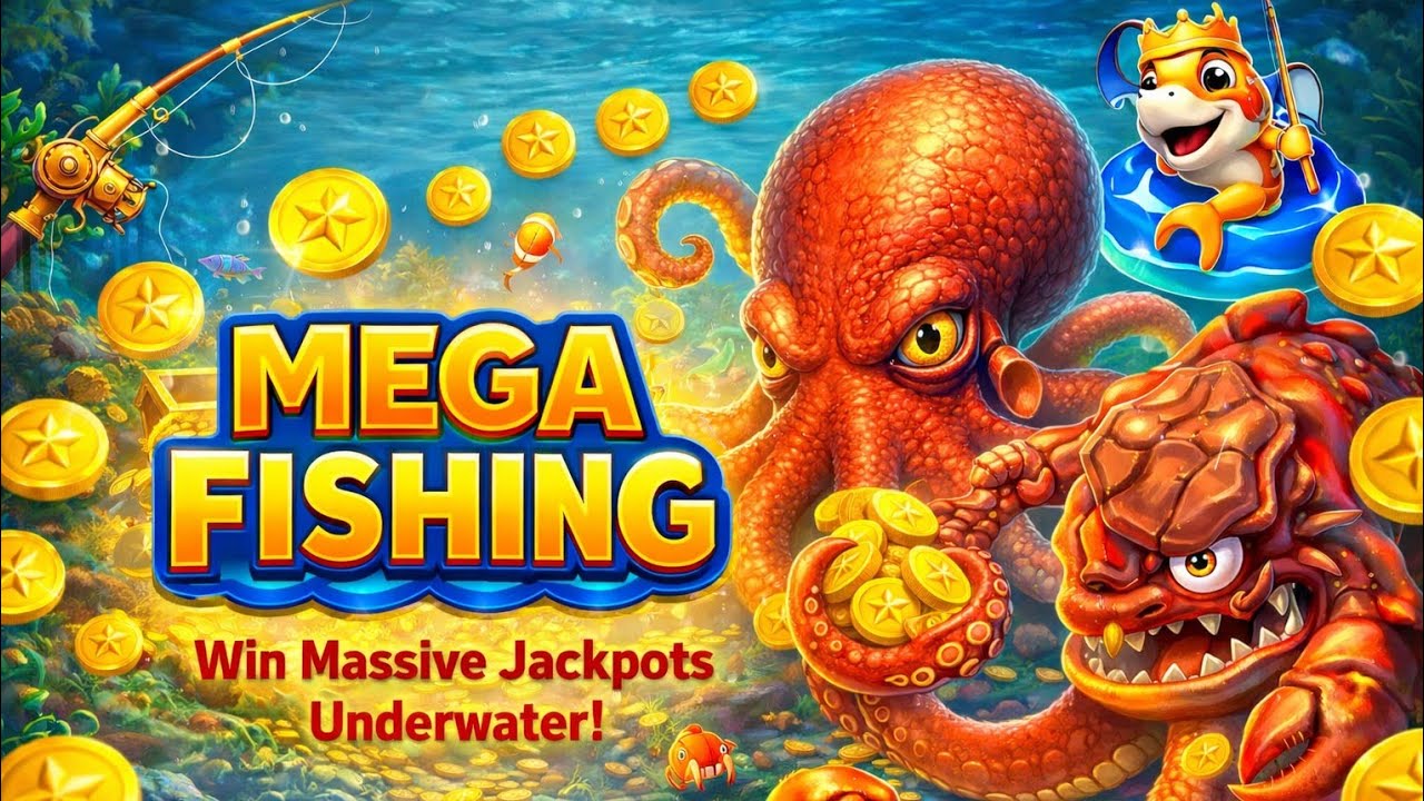 Mega Fishing Game // mega fishing game tips and tricks 🥰