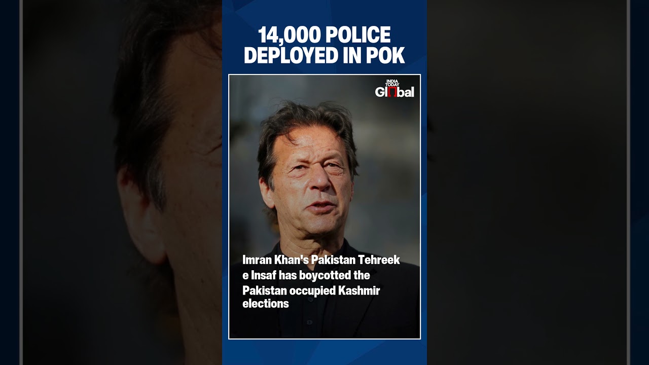 PoK Elections Begin Amid Protests as Pakistan Deploys 14,000 Police Across the Region |#shorts