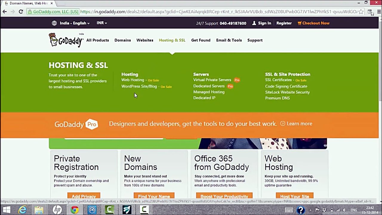 Godaddy discount coupons codes