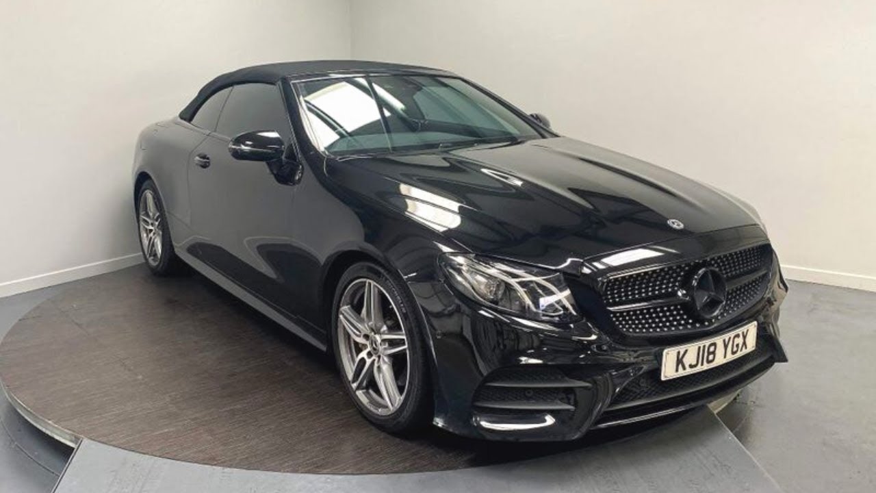 Mercedes-Benz E Class 2018 2.0 E220d AMG Line Cabriolet G-Tronic+ | Blackpool Automart
