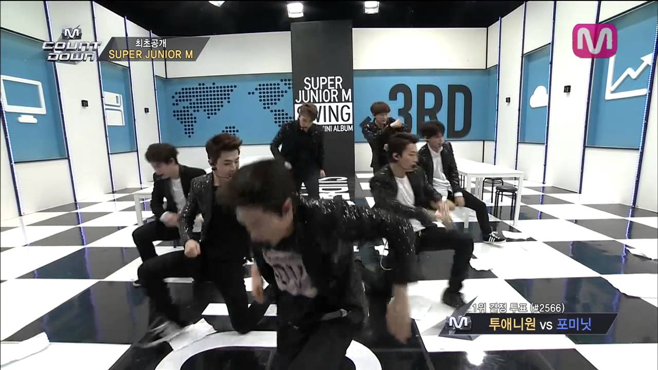 슈퍼주니어M_SWING (SWING by Super Junior M of M COUNTDOWN 2014.3.27)