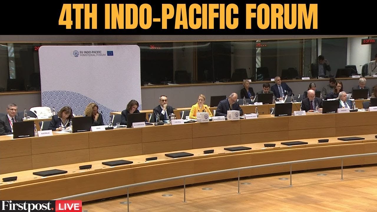 LIVE: Opening Session of the 4th Indo-Pacific Forum Brings EU & Regional Partners Together | N18G