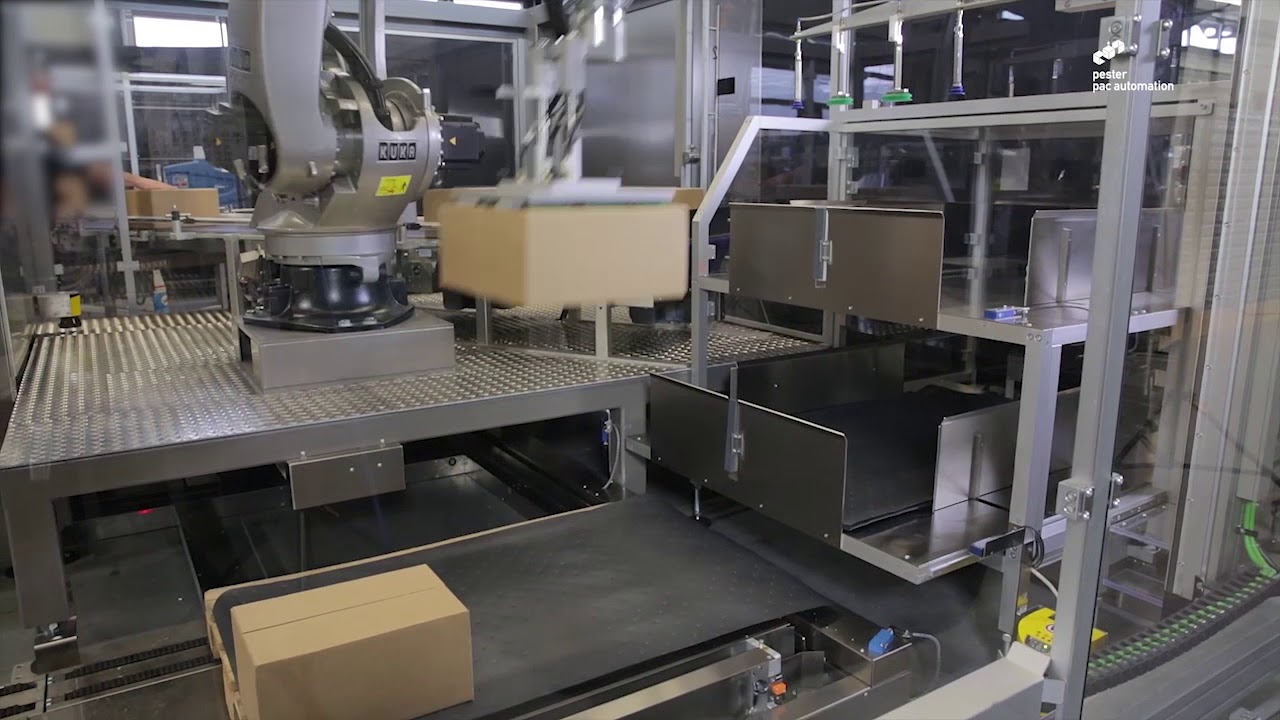PEWO-pal 5.4 - Powerful palletiser for heavy loads