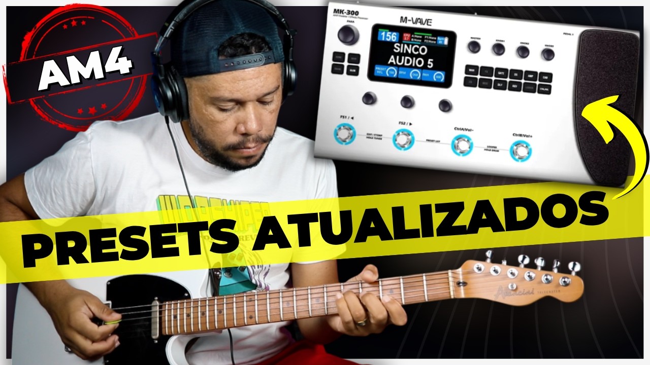 M-VAVE MK300 | PRESETS ATUALIZADOS V69!