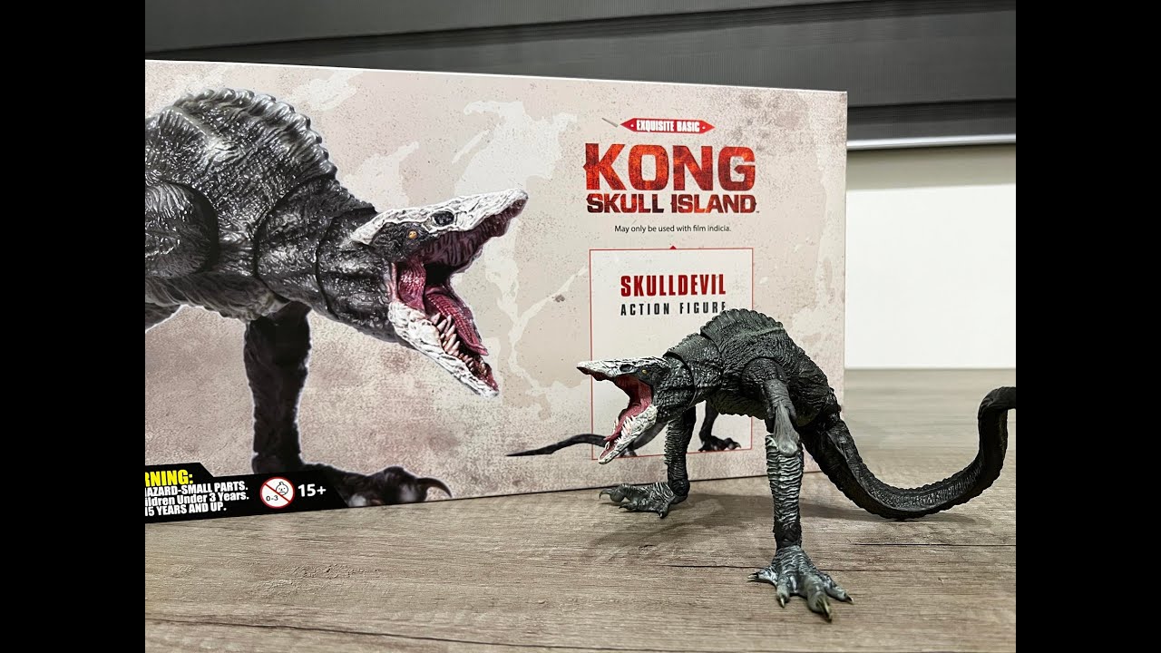 【Hiya Toys】6 Inch Kong Skull Island SkullDevil Action Figure｜Exquisite Basic Series｜金剛：骷髏島｜骷髏爬獸｜海雅玩具
