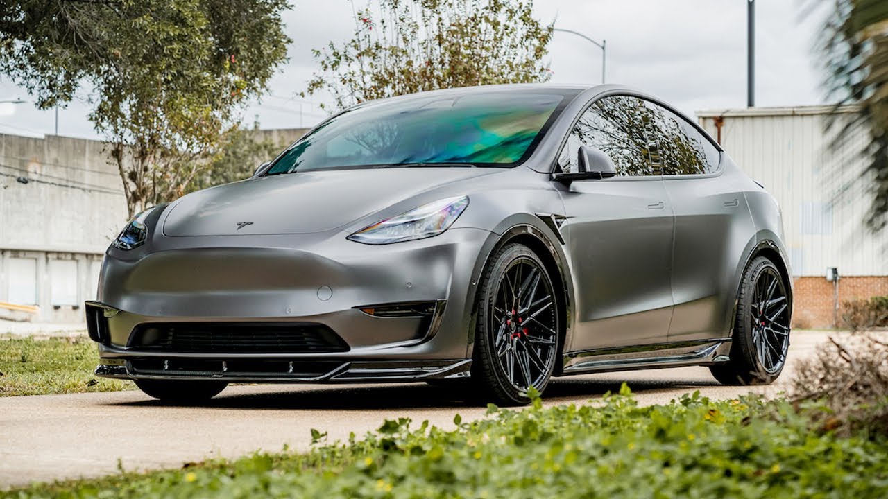 Vorsteiner's Tesla Model Y Body Kit Raises the Bar