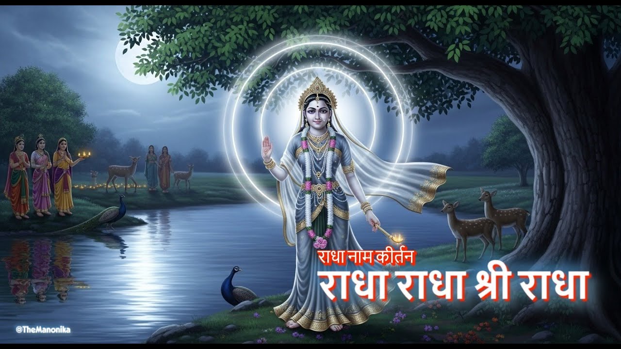 ✨ राधा नाम कीर्तन | Radha Radha Shri Radha | Most Powerful Radha Rani Bhajan | Vrindavan Kirtan