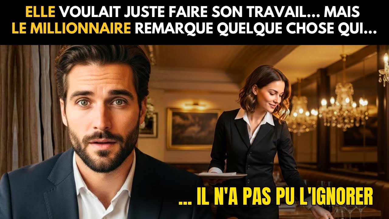 ELLE VOULAIT JUSTE FAIRE SON TRAVAIL... MAIS LE MILLIONNAIRE REMARQUE QUELQUE CHOSE QUI...