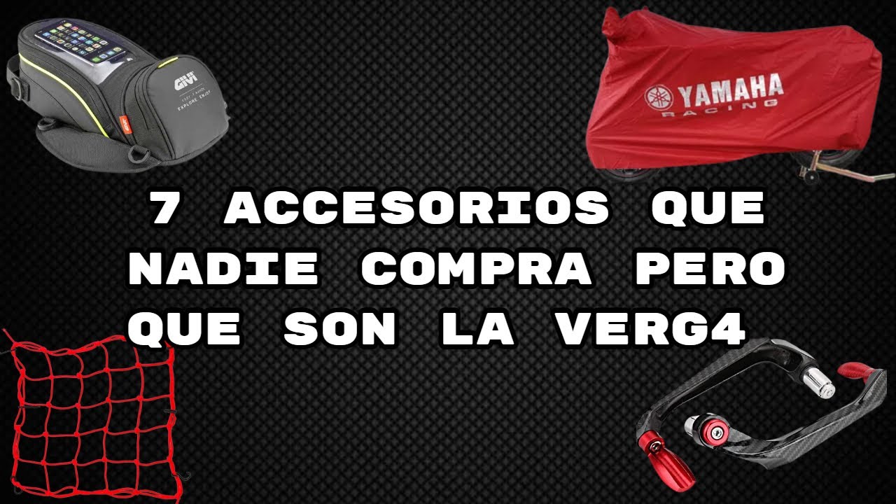 7 ACCESORIOS DE MOTOCICLETA BUENOS QUE NADIE COMPRA