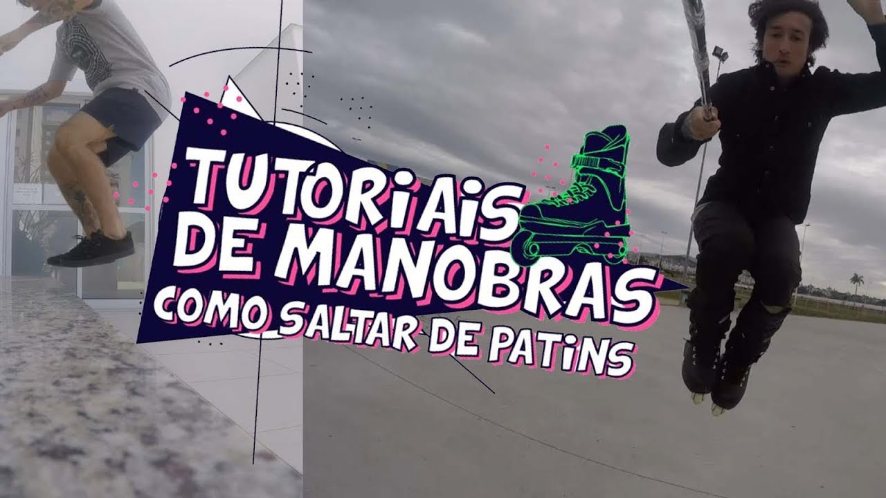 Como Saltar de Patins   Dica Iniciante