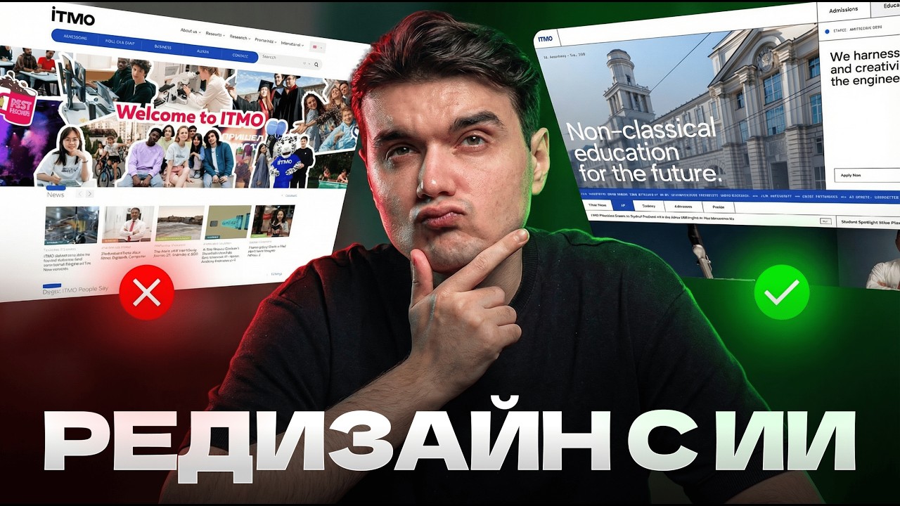 Редизайн сайта с ИИ - Мой реальный коммерческий опыт