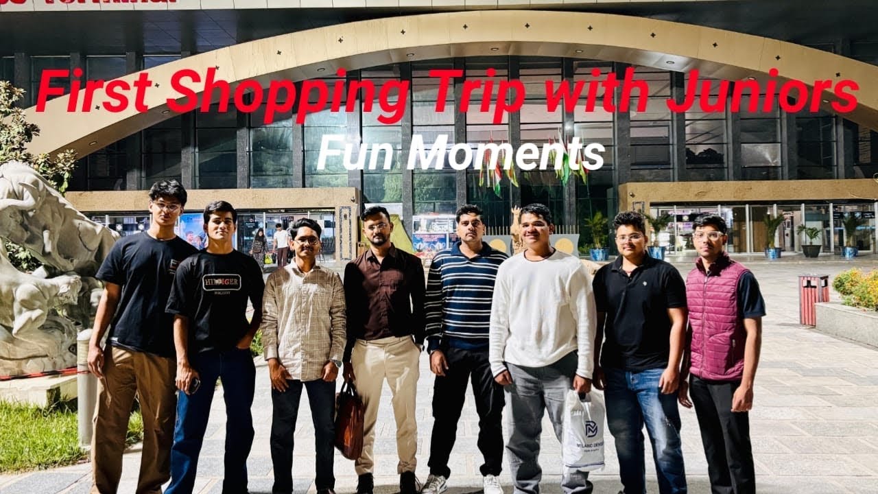 First Shopping Trip with Juniors | Fun Moments | TAJIKISTAN NATIONAL UNIVERSITY 