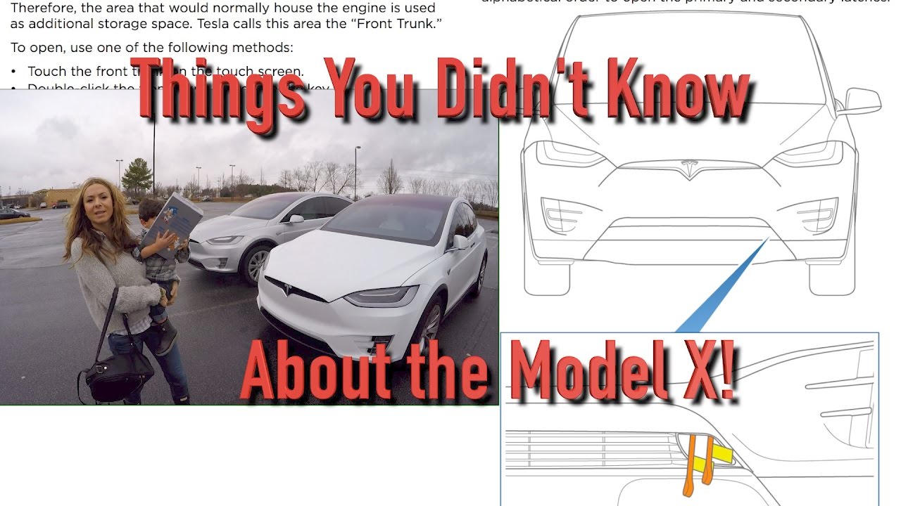 То, чего вы не знали о Model X!