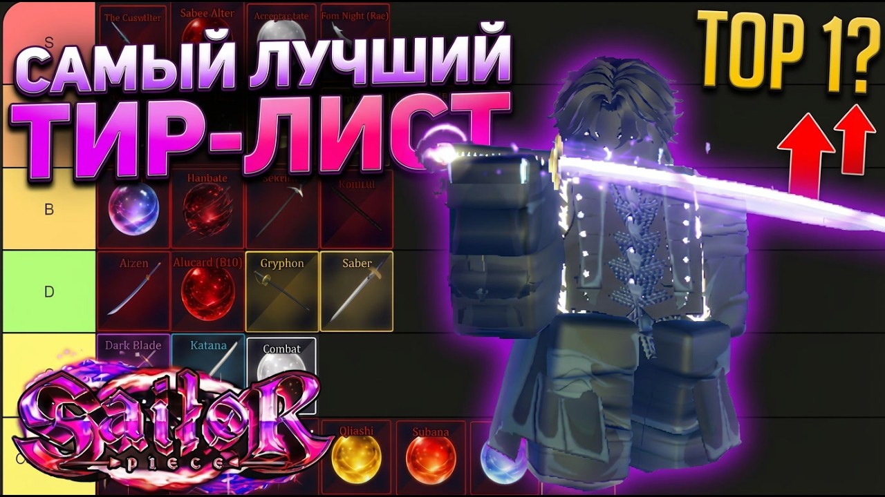 Тир-Лист Sailor Piece: На чем играть новичку и профи?
