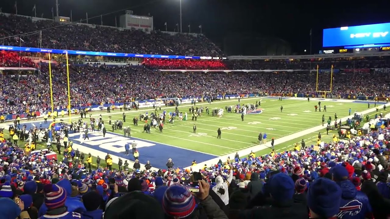 Farewell Highmark Stadium -End of the game and the Shout Song at Rich Stadium aka The Ralph - 1/4/26