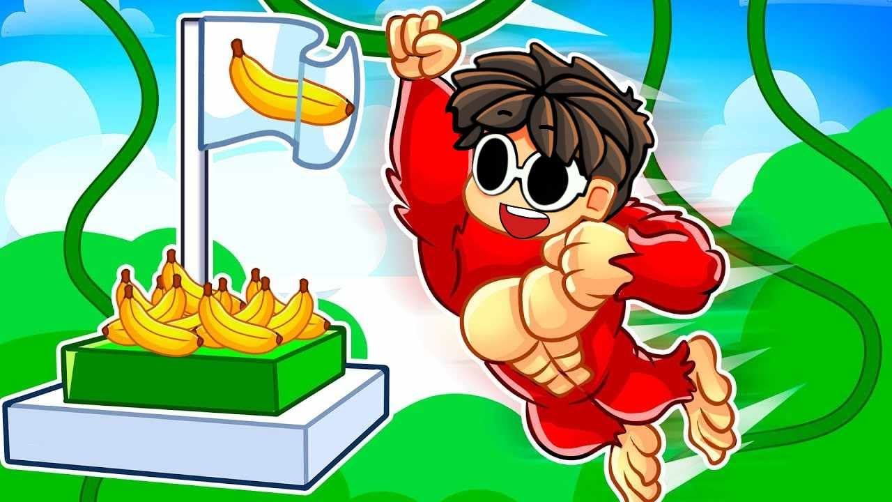 Monkey Obby in Roblox!