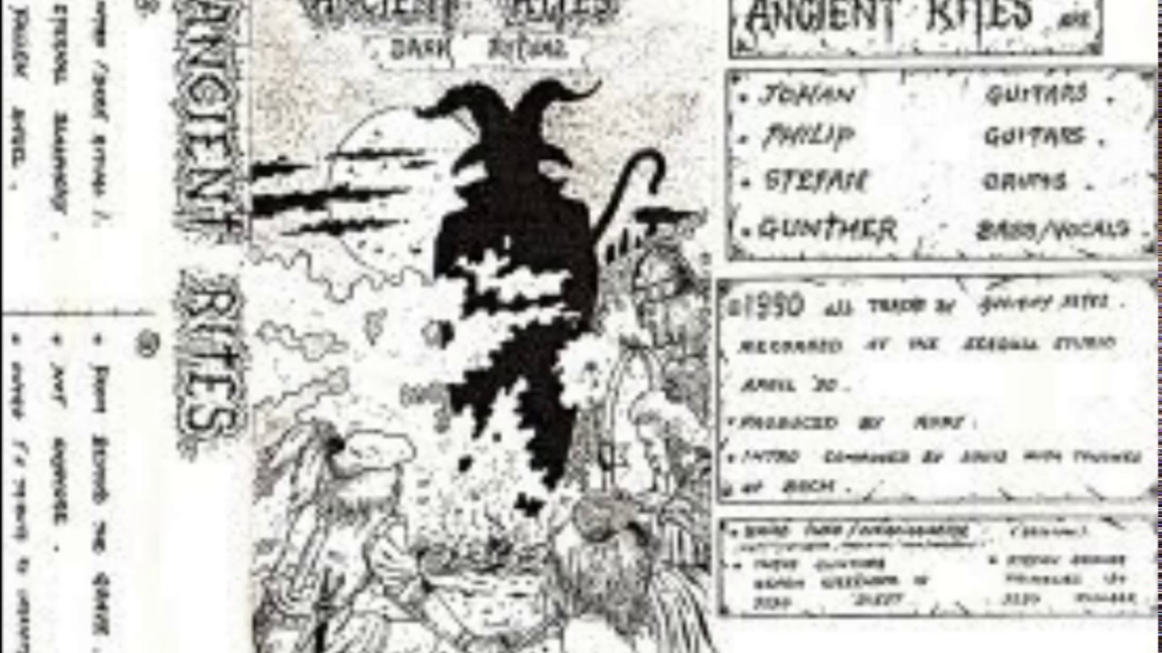 Ancient Rites - Dark Ritual [Full Demo] 1990