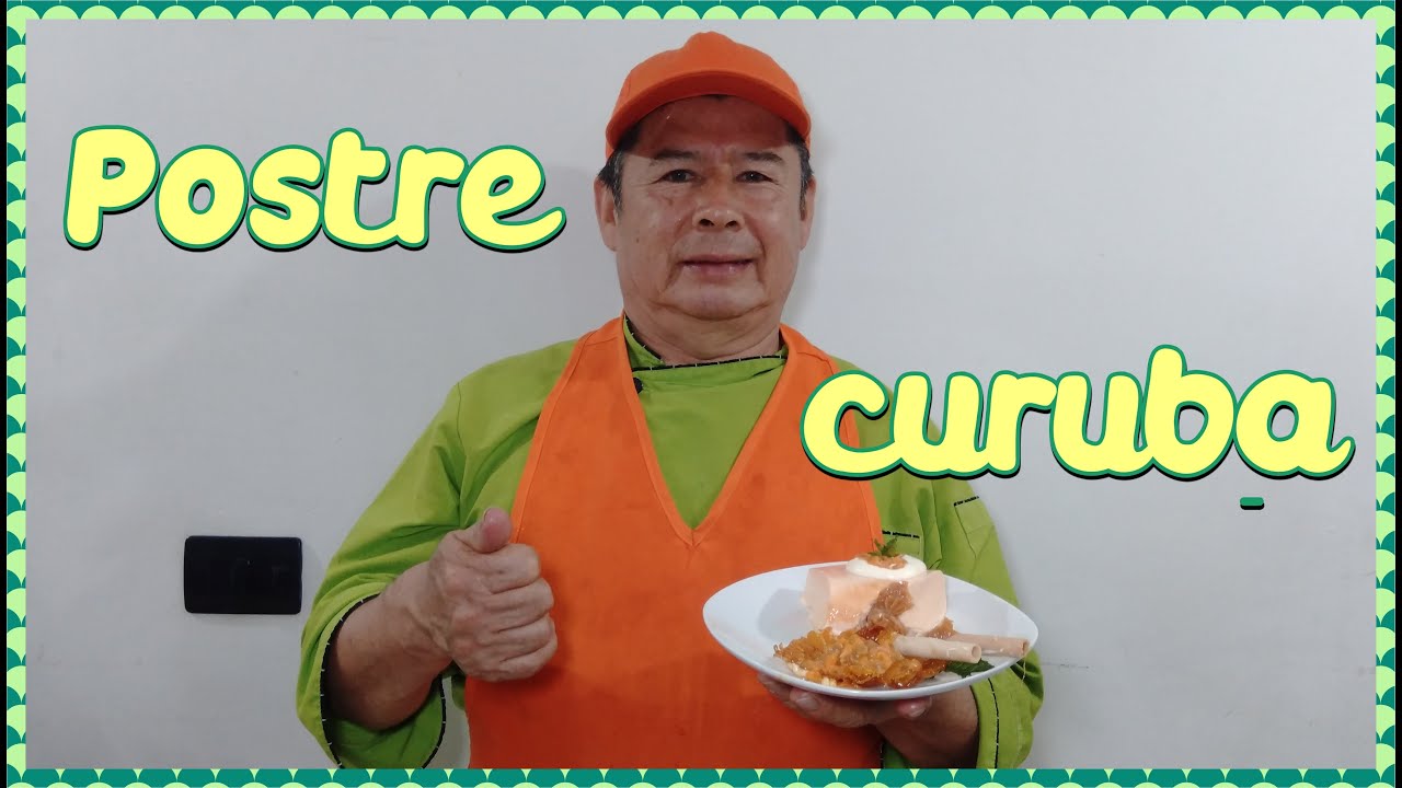 Postre de Curuba ¡muy delicioso!