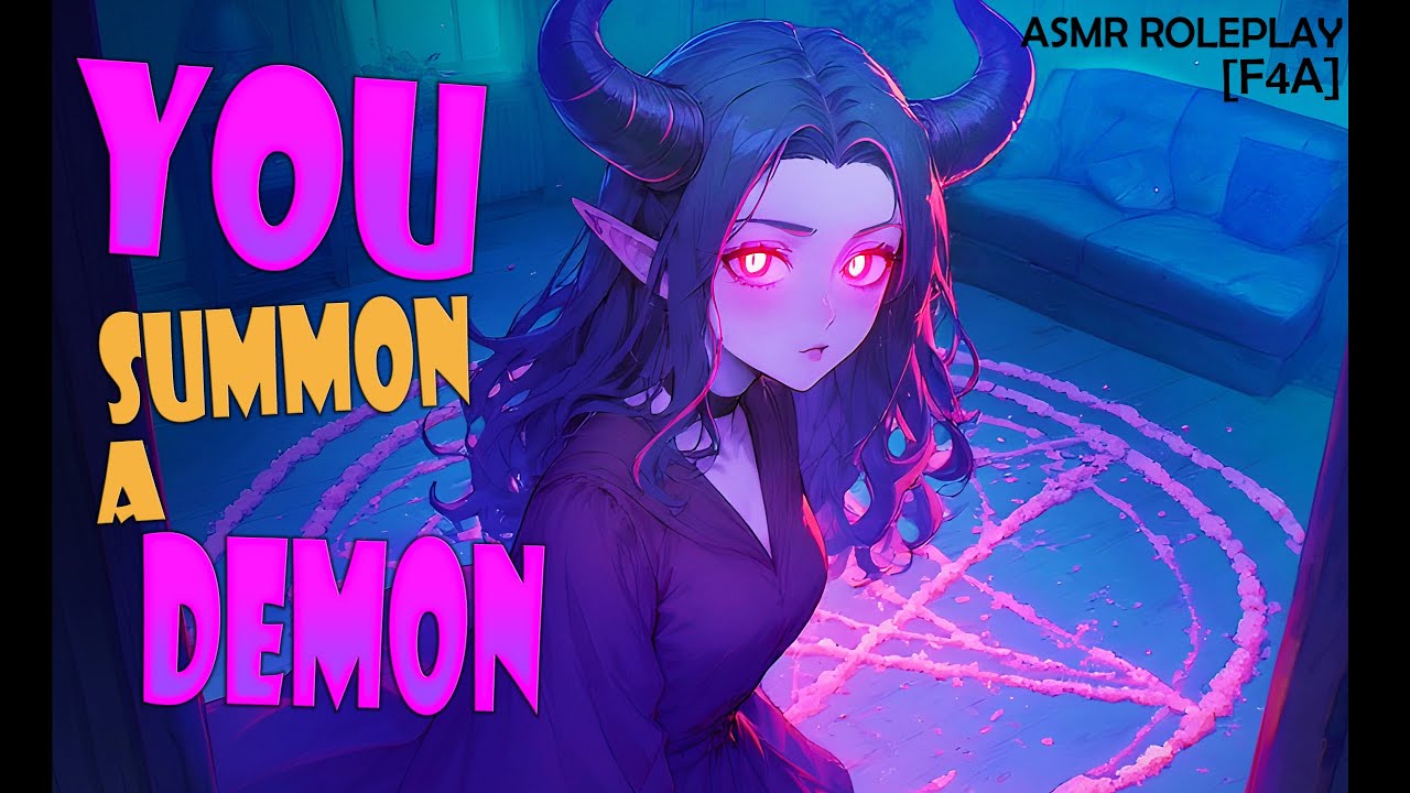 Halloween Summons [F4A] [humor] [demon speaker] [human listener] [asmr roleplay]